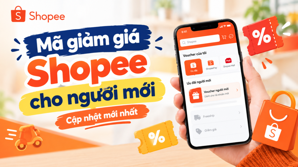 mã giảm giá shopee cho người mới ma giam gia shopee cho nguoi moi